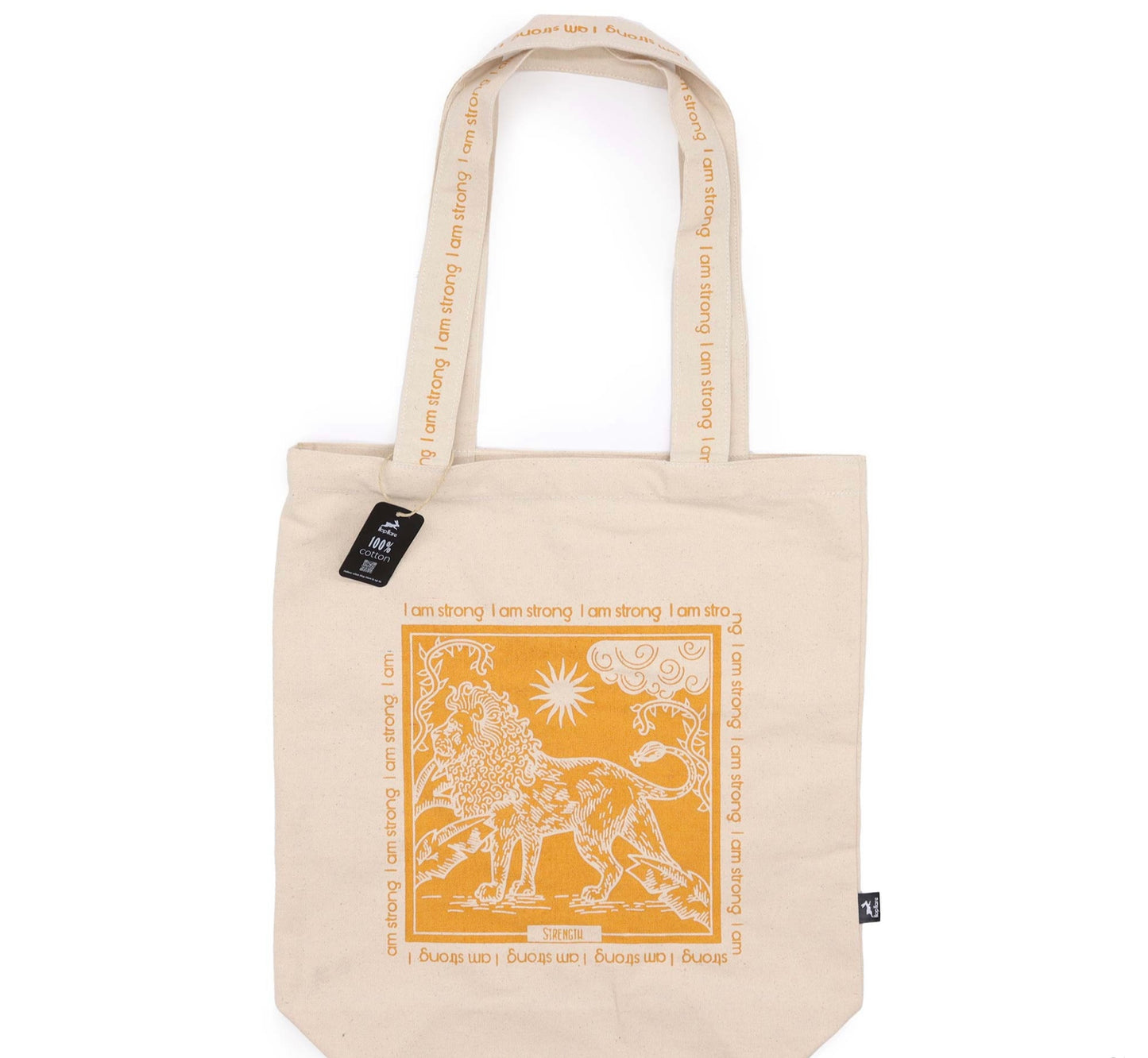 Hop Hare Affirmation Tote - Choose Your Message