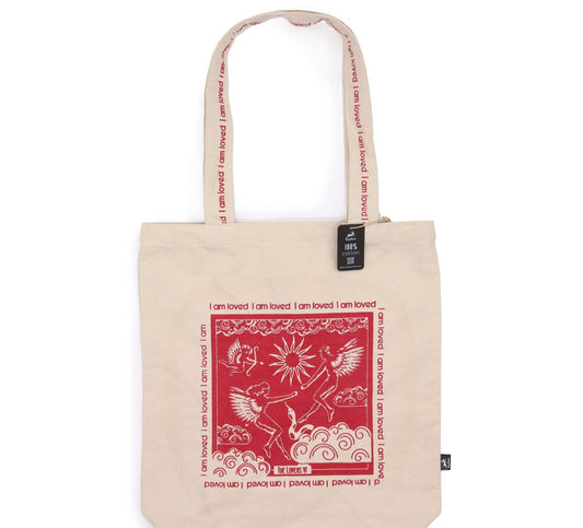 Hop Hare Affirmation Tote - Choose Your Message