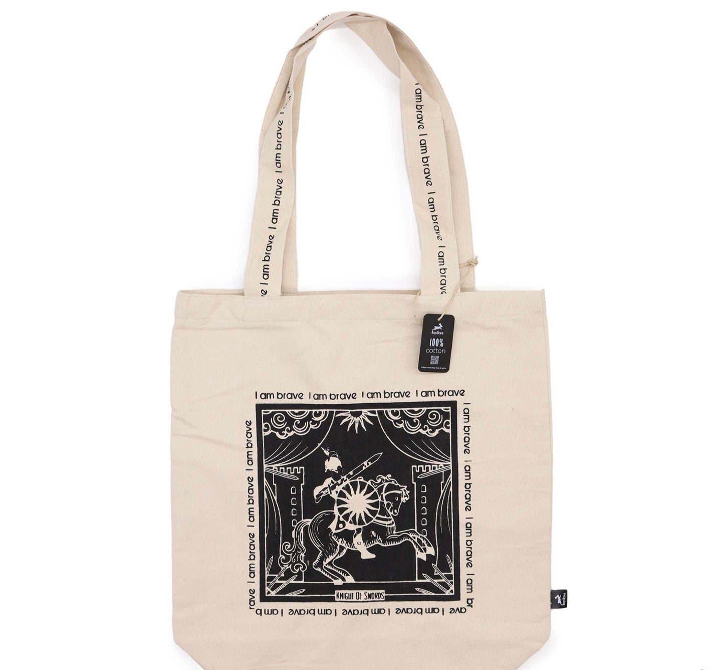 Hop Hare Affirmation Tote - Choose Your Message