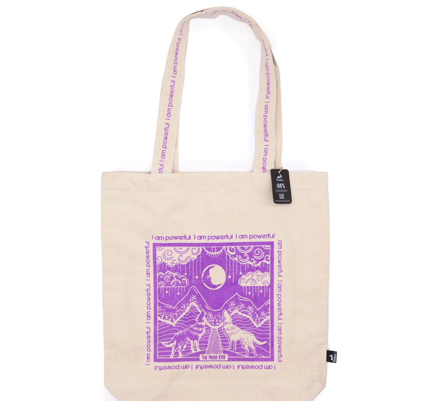 Hop Hare Affirmation Tote - Choose Your Message