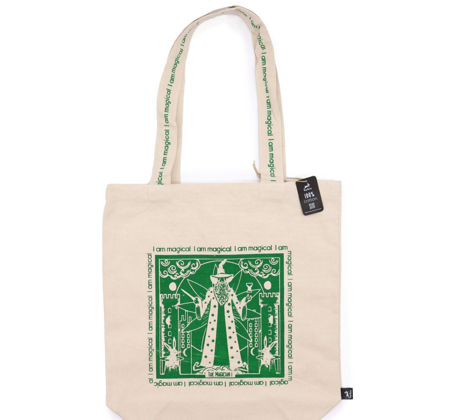 Hop Hare Affirmation Tote - Choose Your Message