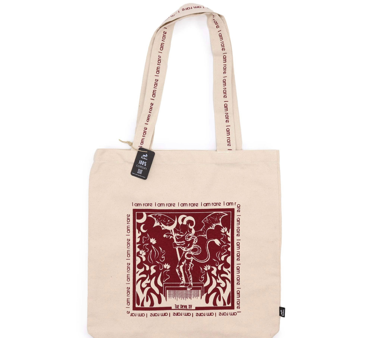 Hop Hare Affirmation Tote - Choose Your Message