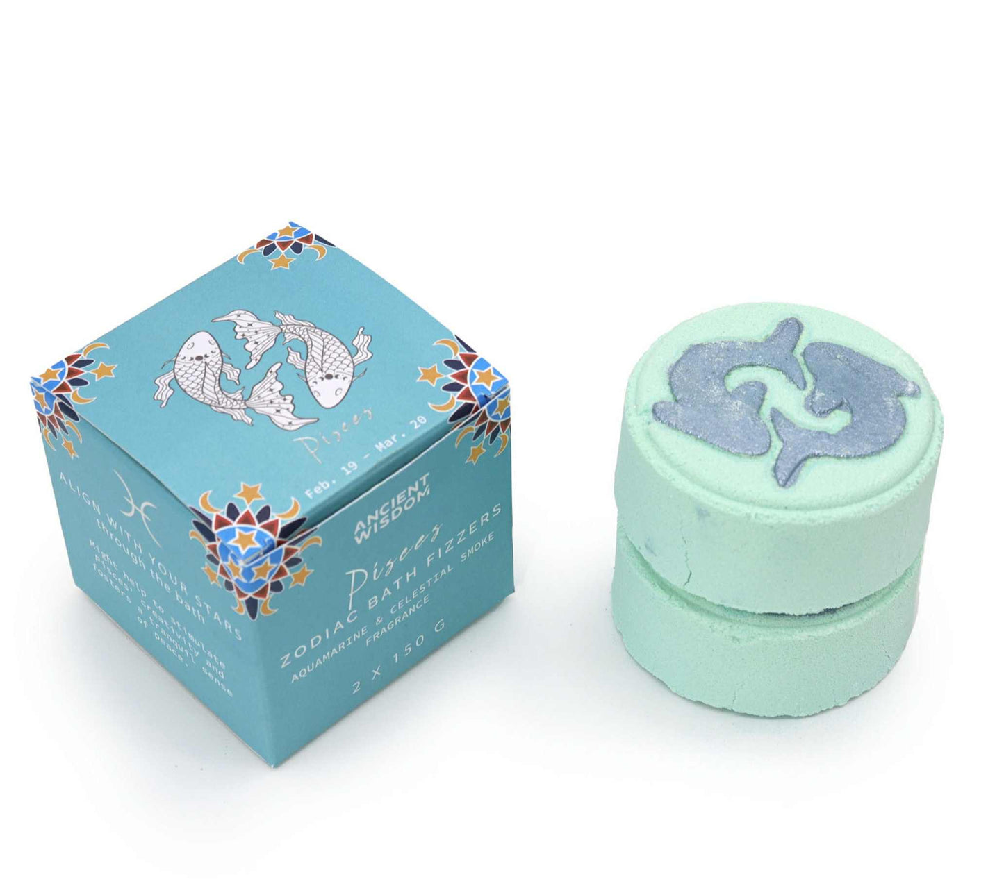 Zodiac Serenity: Pisces Fizz & Soak Gift Set